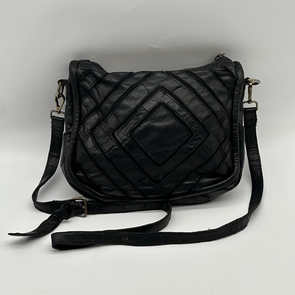 Monserat De Lucca Black Crossbody Bag